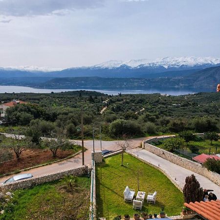 Villa Aitheras With Sea Views And Garden Stérnai Eksteriør billede