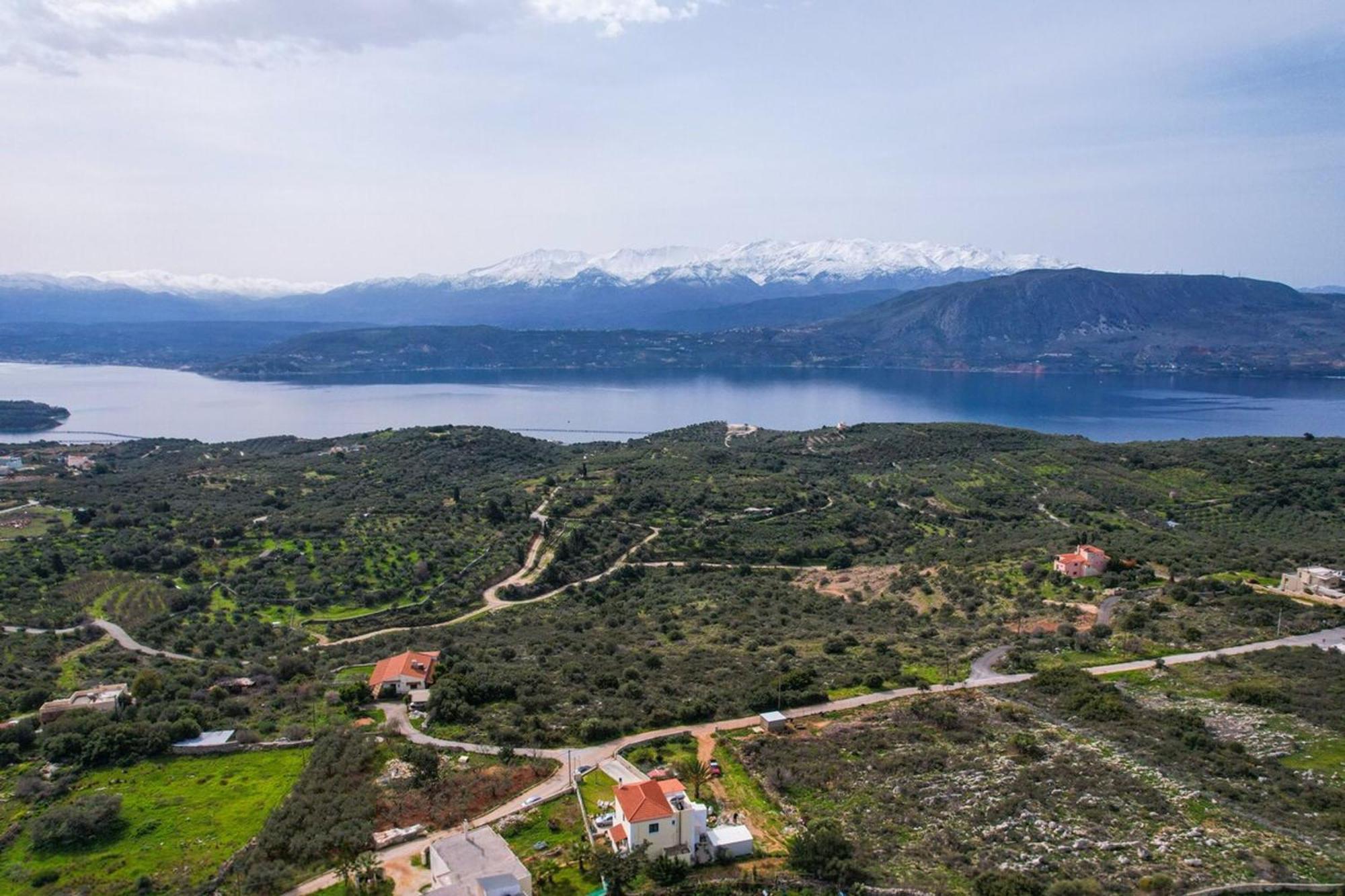 Villa Aitheras With Sea Views And Garden Stérnai Eksteriør billede
