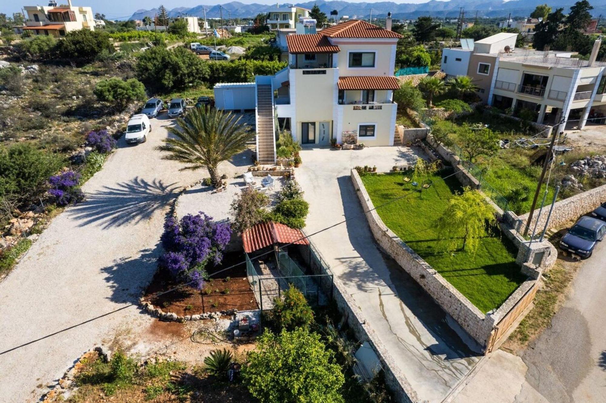 Villa Aitheras With Sea Views And Garden Stérnai Eksteriør billede